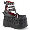 DemoniaCult - BEAR28 Plateausandalen - Schwarz Product image